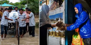 বন্যায় ক্ষতিগ্রস্ত মানুষের মুখে হাসি ফোটাচ্ছে টিম ডিএসসি