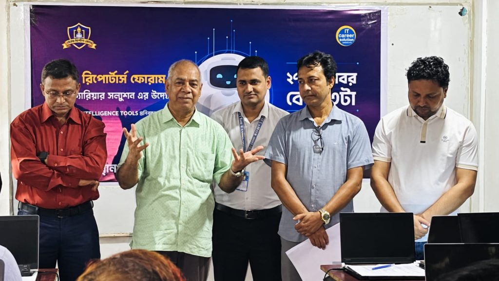 সাংবাদিকতায় এআই দক্ষতা এখন সময়ের দাবি: কাজী আবুল মনসুর